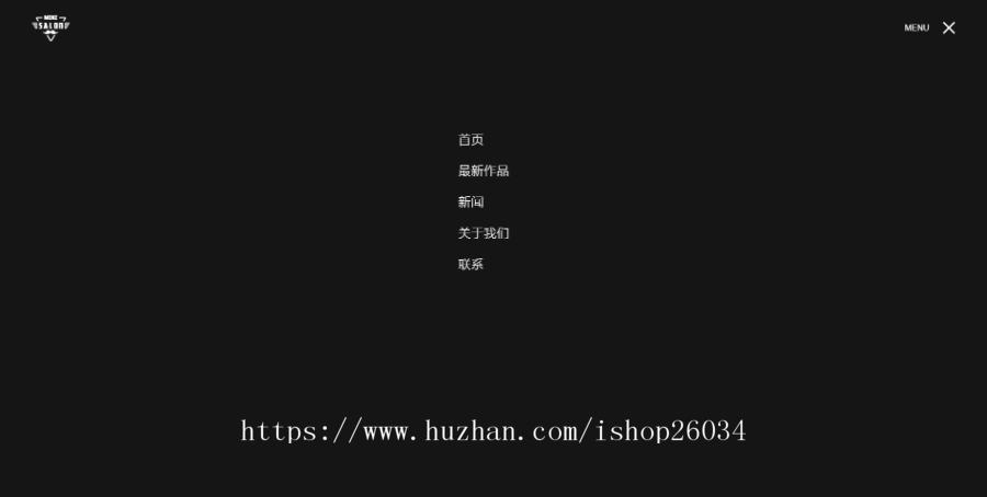 响应式滚屏摄影相册类网站模板-企业站-qyz119