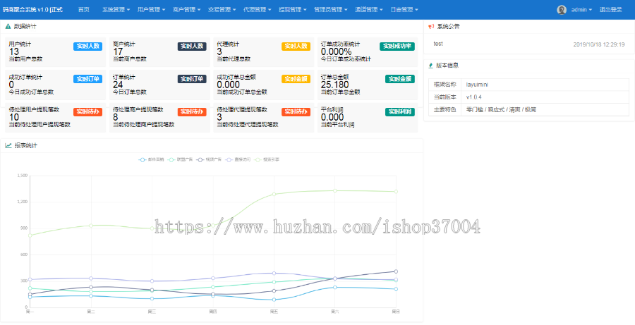 MQ支付系统|第三方支付系统|第平台系统|支付源码全套