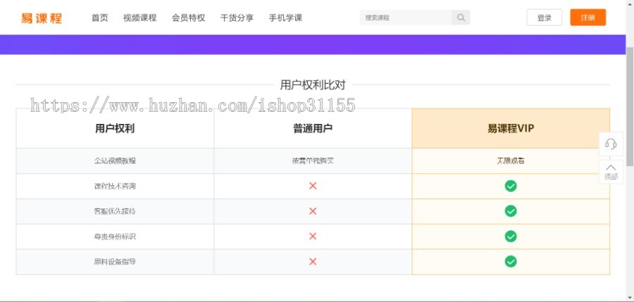 虚拟付费资源 在线教育知识付费类源码 带手机端+集成支付功能+课程分销系统