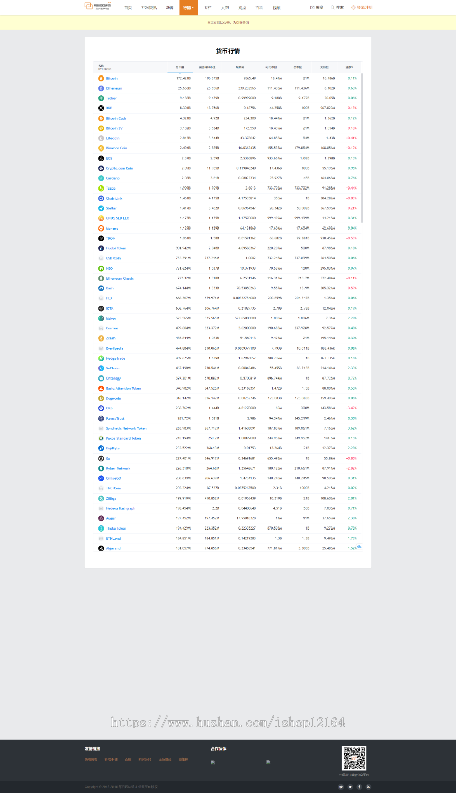 【整站带数据】虚拟货币交易文章采集每日区块链区块链资讯新闻门户网站源码带采集插件