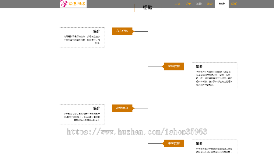 （自适应手机版）响应式单页滑动展示网站织梦模板 HTML5单页滑动全屏模板源码