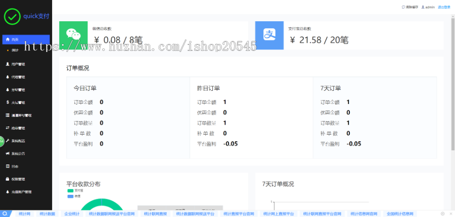 咸鱼/农信易扫最全的支付系统监控自动回调