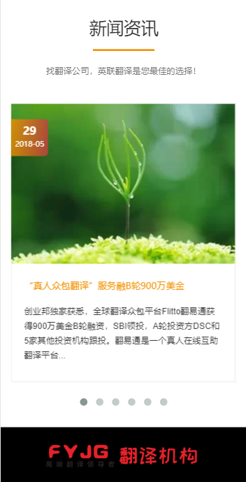 响应式语言翻译类模板-企业站-qyz221