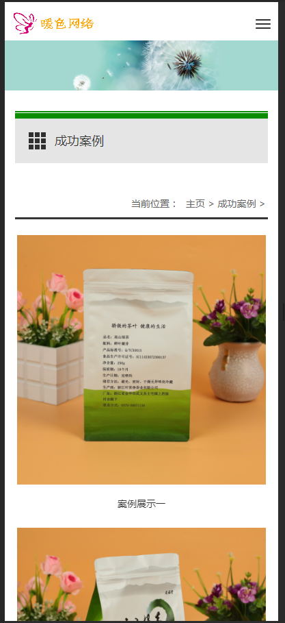 （自适应手机版）响应式包装袋设计生产类织梦模板 HTML5包装设计网站源码
