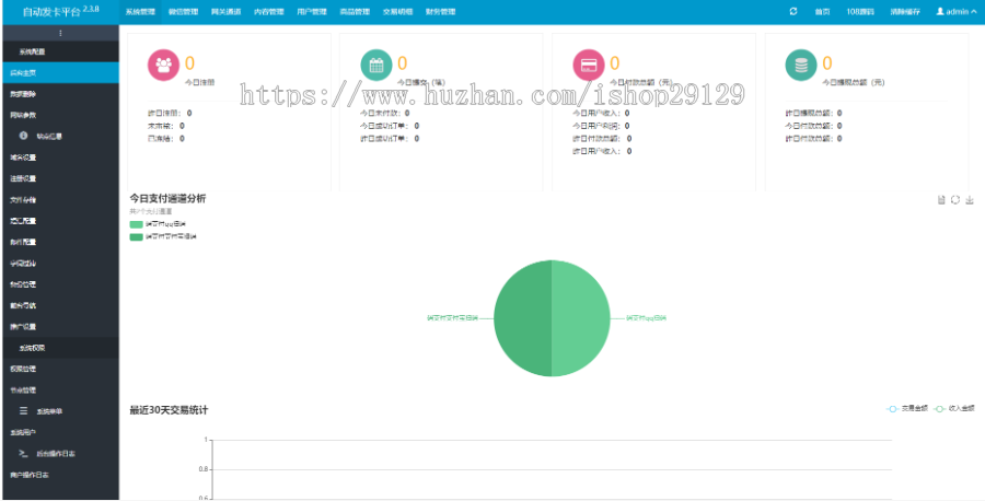 TP5超强大某自动发卡平台真正企业级运营版源码+多商户入驻+免签约支付接口
