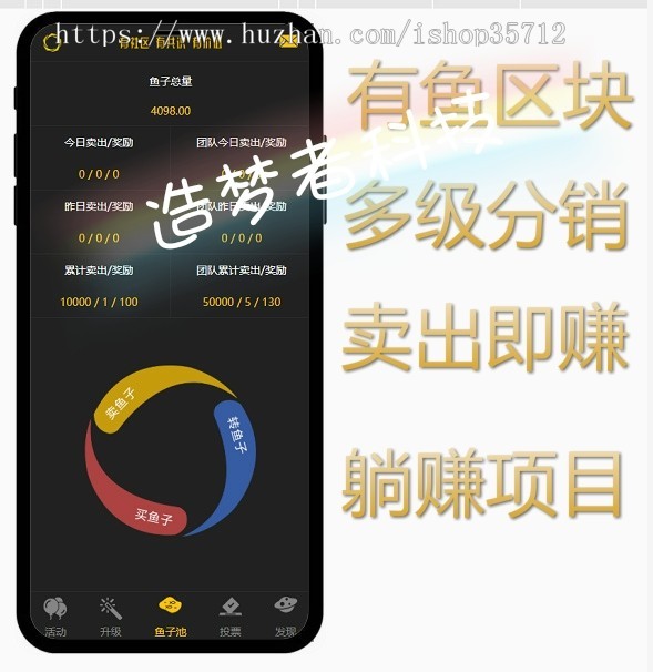 【2020稳定运营版】有鱼区块链/投资理财/赚钱收益/完全开源/系统源码可封装APP