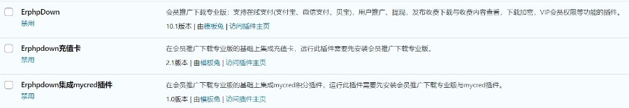 Erphpdown专业版V10.1-wordpress会员推广付费下载插件 
