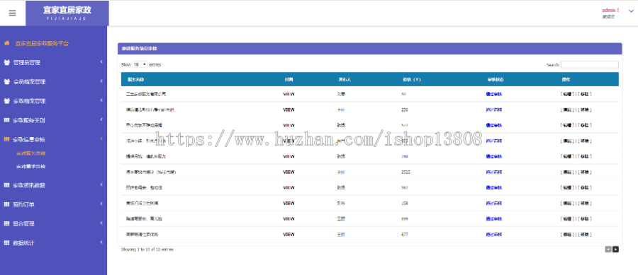 Java 基于Spring+Hibernate家政服务管理系统+数据库+论文