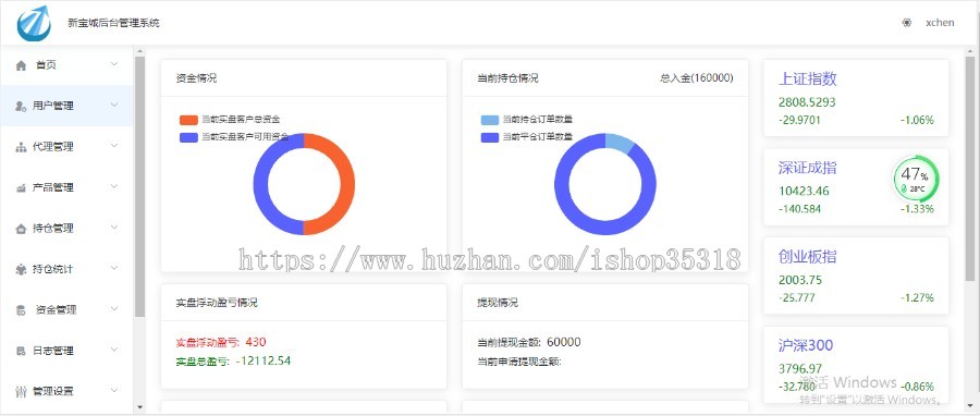 两融  qh  股票  三合一金融系统 