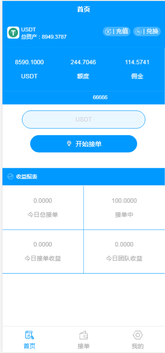 运营版USDT 虚拟货币 牛货币 区块链 合约交易