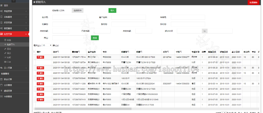 大型企业ERP，企业人员管理。java版