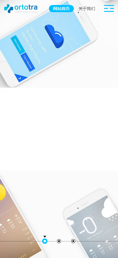 响应式互联网技术APP应用开发类模板-企业站-qyz145