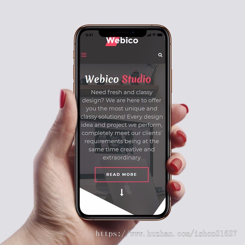 wordpress主题模板网页设计行业自适应博客企业整站源码二次开发 