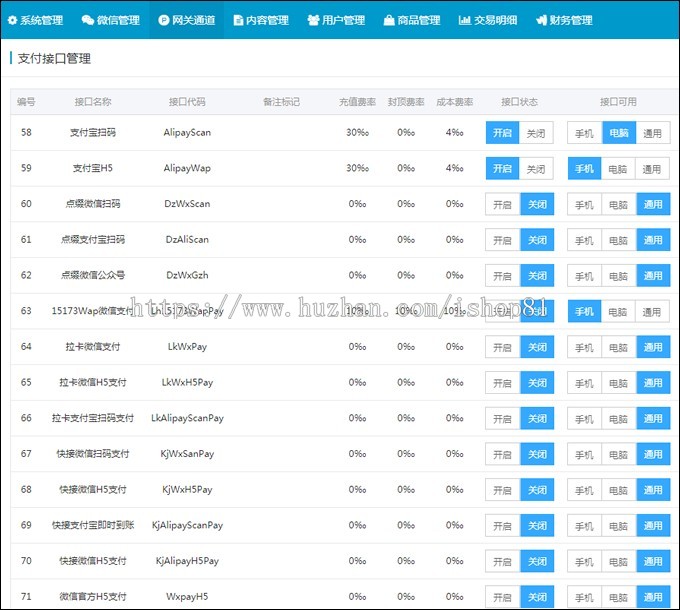 多商户多支付接口在线自动发卡平台源码多套模板自适应手机端带防封机制发卡源码