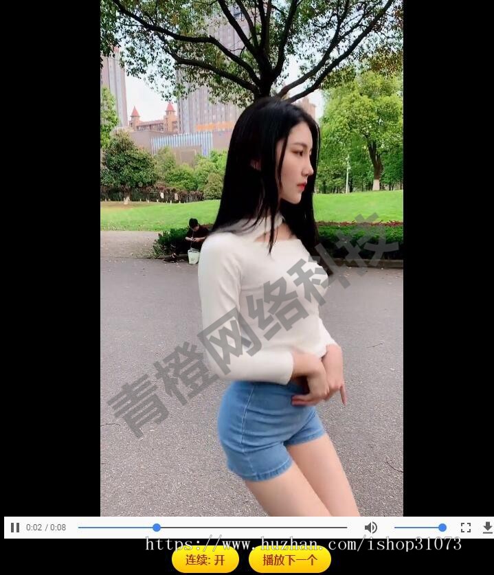 [亲测可用]PHP快手小姐姐短视频自动连播源码 兼容微信 非API