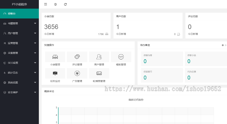 2020ptcms小说系统后台全天候自动采集带听书功能采集规则持续更新