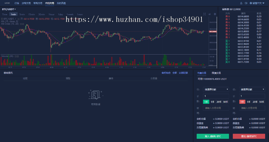 2019年11月版杠杆合约交易所|币币交易|C2C交易|OTC交易|机器人|区块链钱包