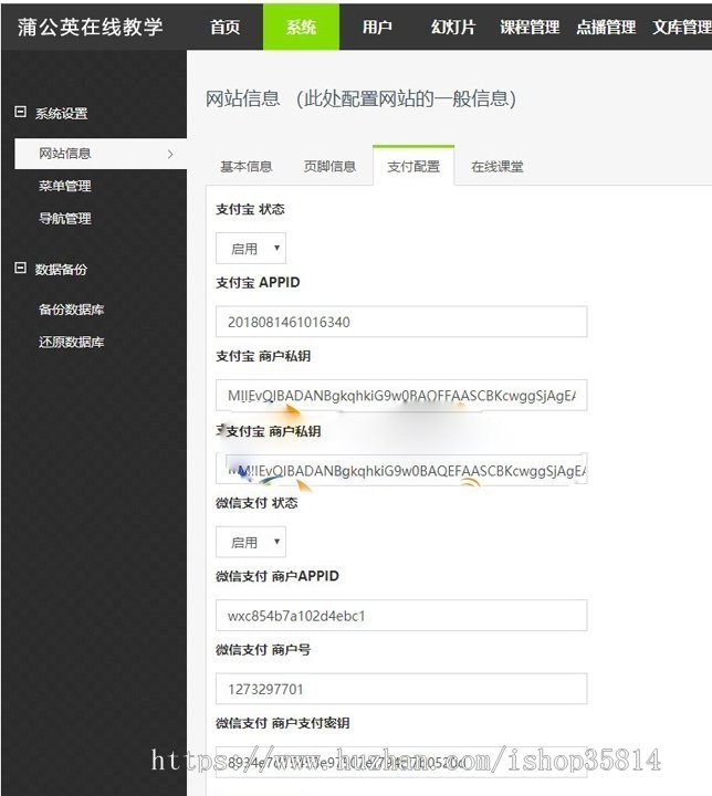 蒲公英在线教学系统开源源码