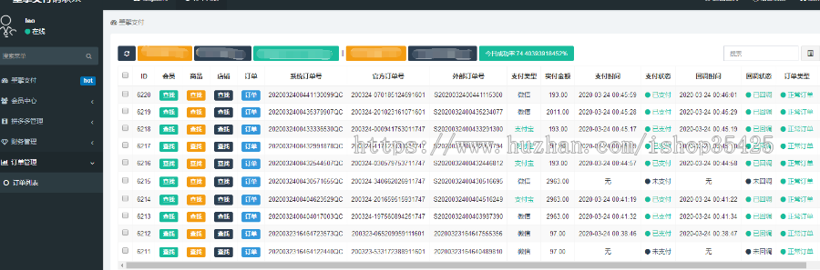 拼多多PDD带SDK拉起 SN支付宝 微信 H5 扫码 出码系统