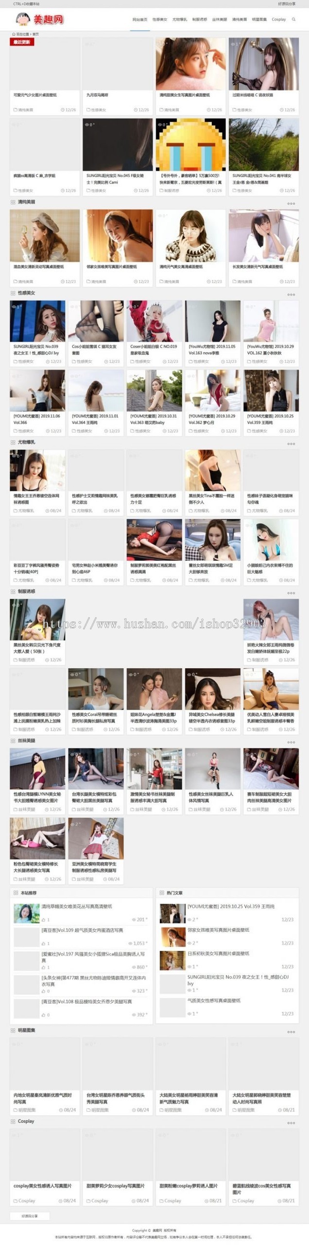 【带搭建视频教程】知更鸟MM图片采集站源码 自带7条有效采集规则 WordPress内核 