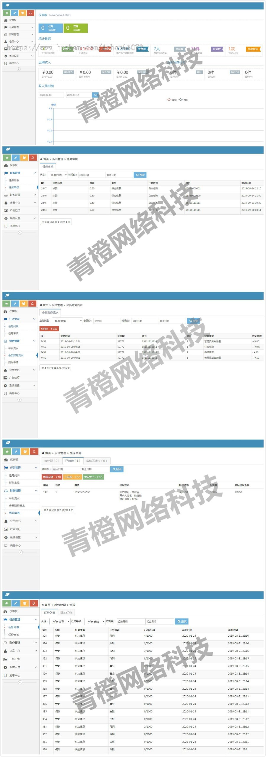 【店主亲测可用】新版2019Thinkphp抖音快手点赞任务系统霸屏天下自动挂机赚钱可APP