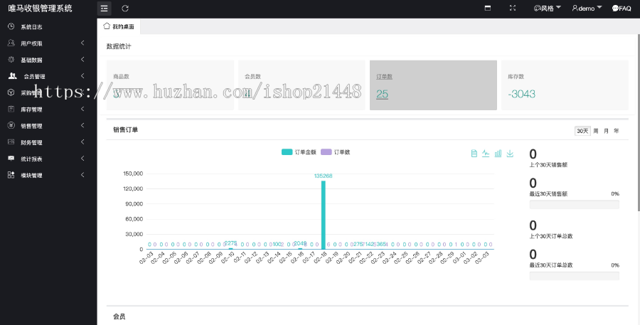 收藏分享    ThinkPHP框架ViooMa进销存 ViooMa收银系统 WEB进销存及收银管理软件 