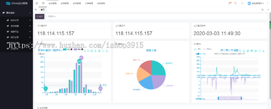 素材下载站源码带会员中心、支付