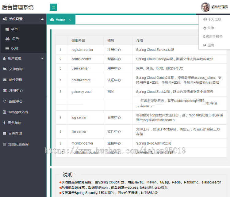 spring cloud 微服务源码带讲解视频 oauth2认证授权 spring boot