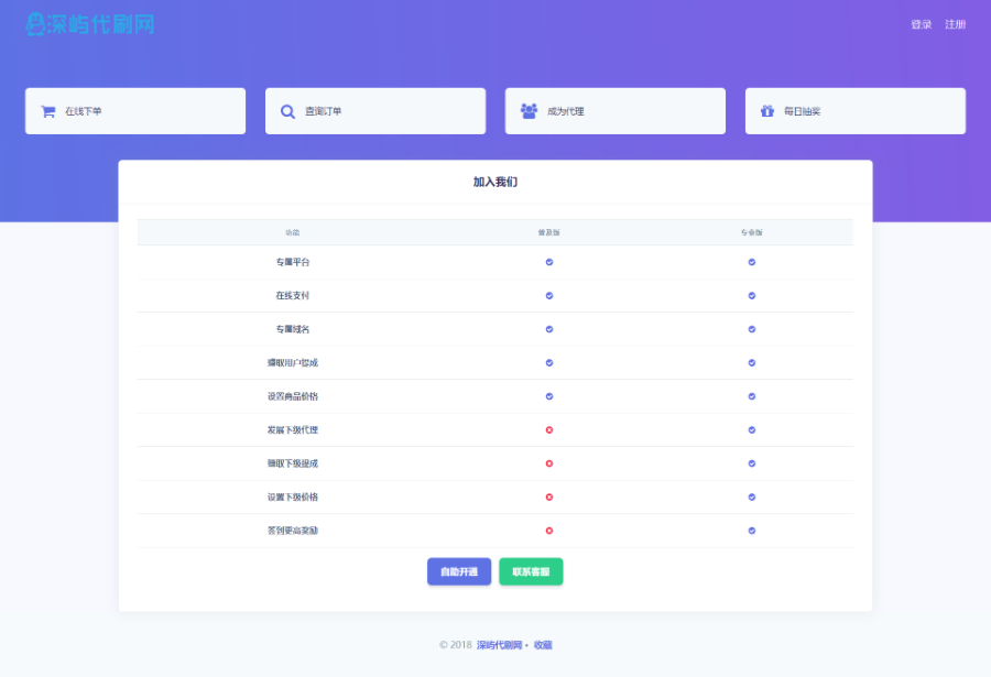 【包安装】2020新版代刷网平台卡密系统+自适应双端模板+供货渠道+数据克隆