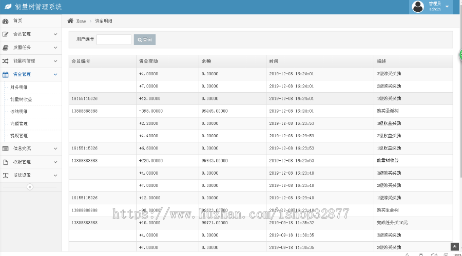 可运营 阿里能量树，自动挂机赚钱支付个人免签源码 可封装APP 可运营