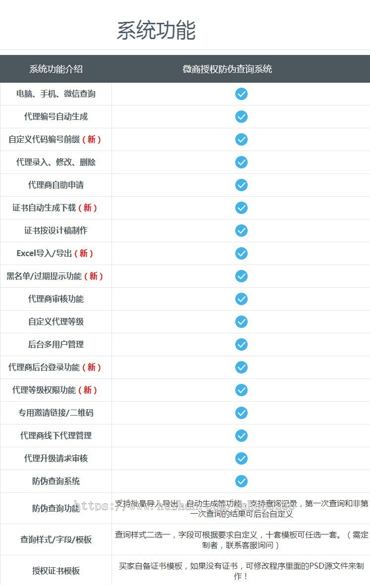 代理商授权查询系统源码,微商授权查询系统,产品防伪查询系统集合版