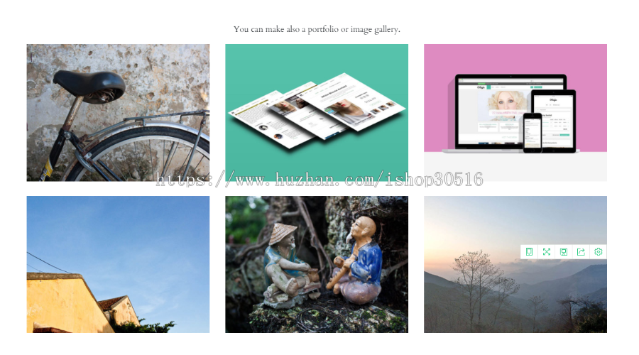 简洁漂亮的个人介绍网站源码