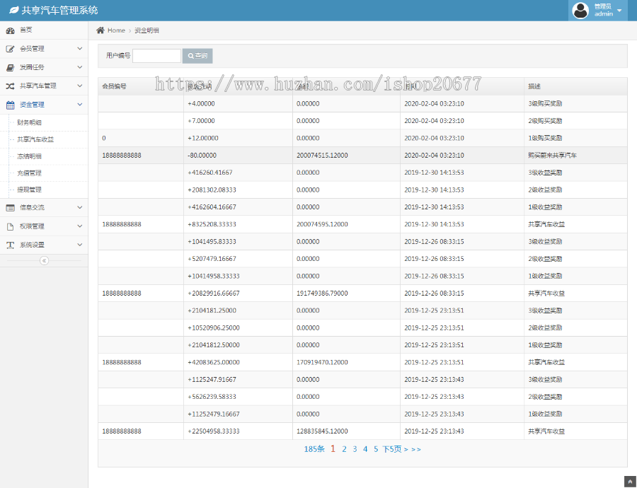 汽车众筹源码/区块共享汽车/汽车租赁/区块链/分红/投资理财影视投资