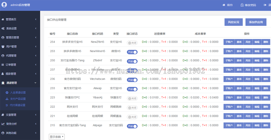 【亲测可用】个人免签第三方第免签约支付接口即时到账在线支付系统聚合支付免签