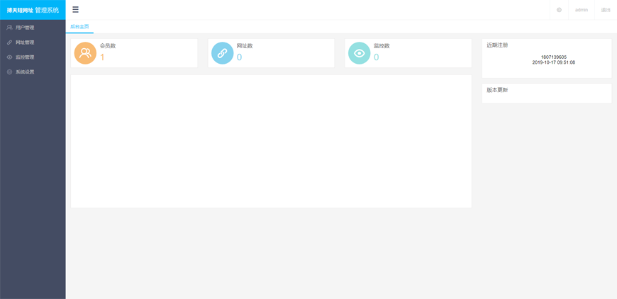 PHP短链接短网址生成源码V3.0商业版 带监控中心 一键生成多种短网址和二维码