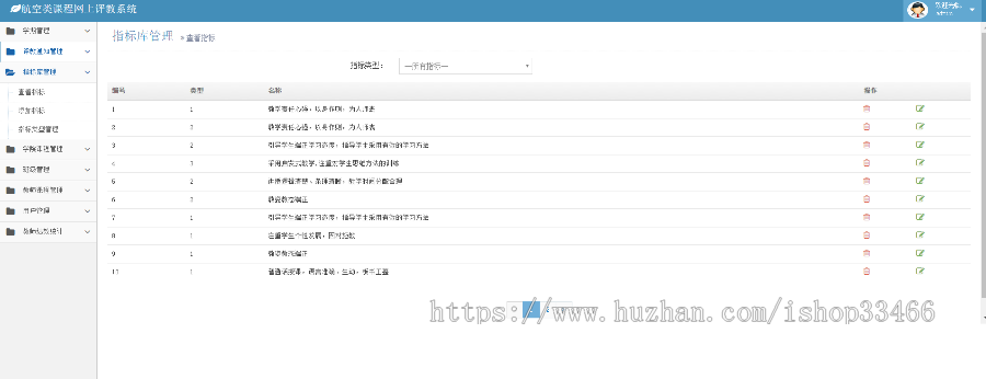 ssm教师教学评价系统（教学评价系统教师教学评价系统_学生评教系统）网上评教系统
