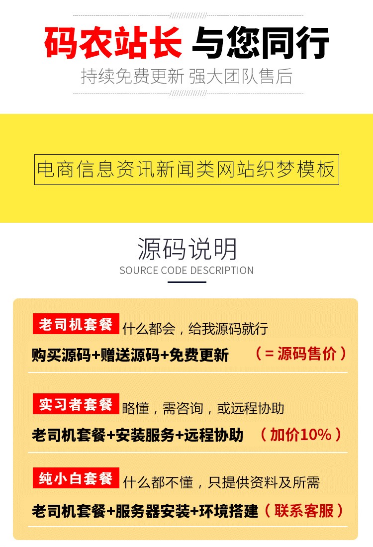 【商业源码】电商信息资讯新闻类网站织梦模板+带手机端