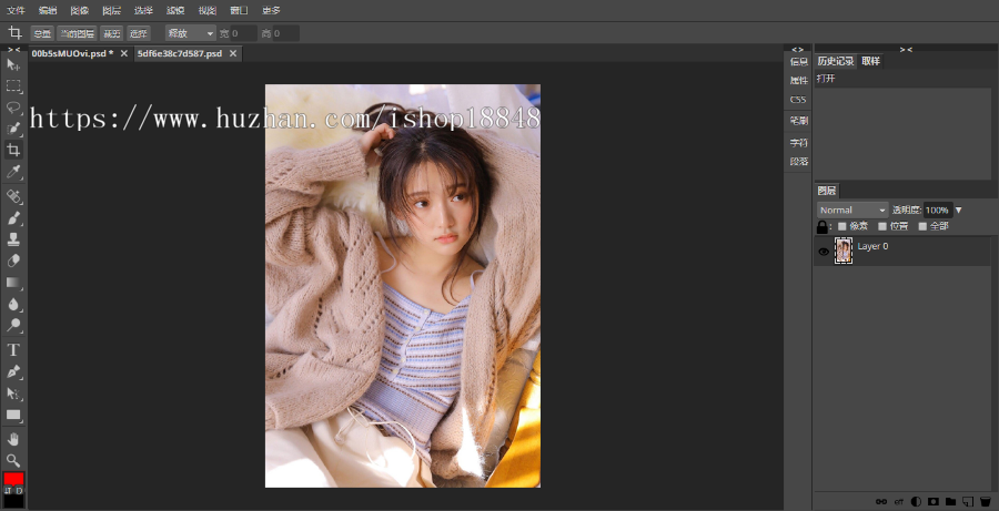 带演示：在线PS修图工具源码,网页修图工具源码,PS网页版源码,自适应适配手机PC端