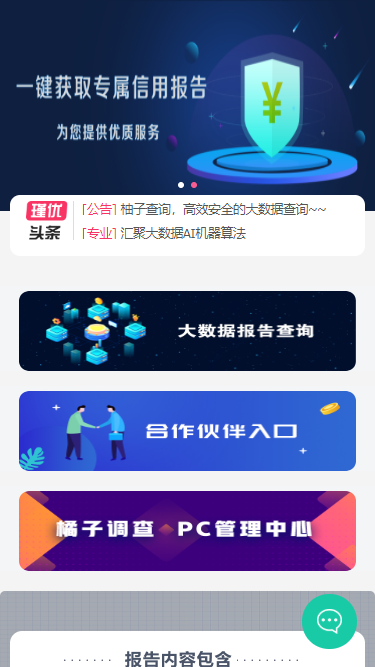 【大数据查询系统】征信系统网黑贷款失信查询系统
