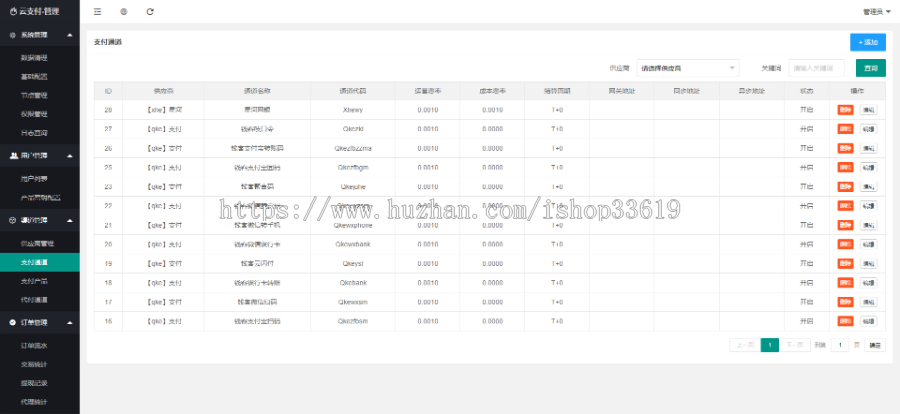 2020年7月三方代收代付聚合支付系统源码带轮询免签约支付源码开源可二次开发