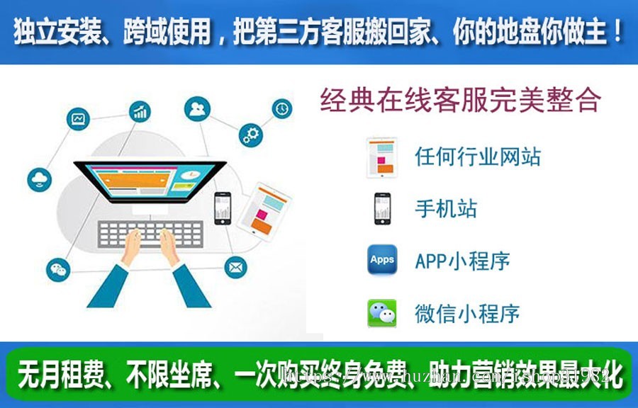 php在线客户聊天系统/在线客服源码/手机在线客服APP/中英文双版