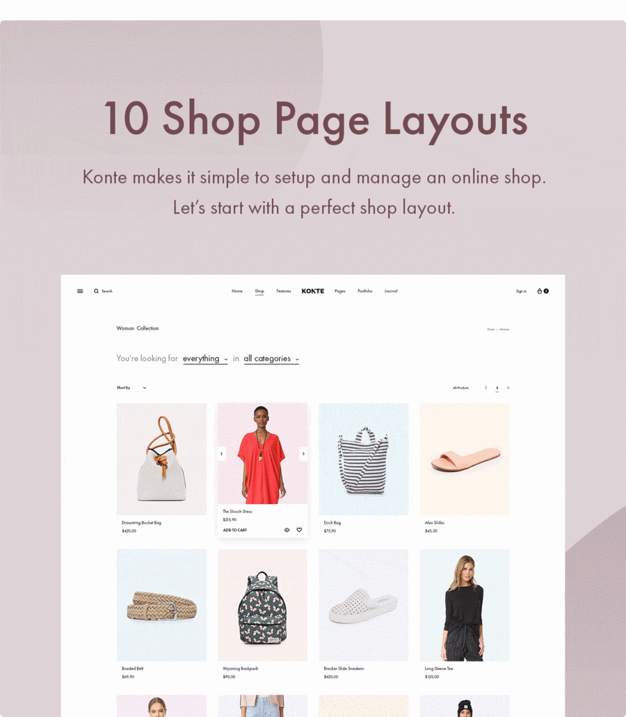 轻型简约电商wordpress商城汉化主题WooCommerce 