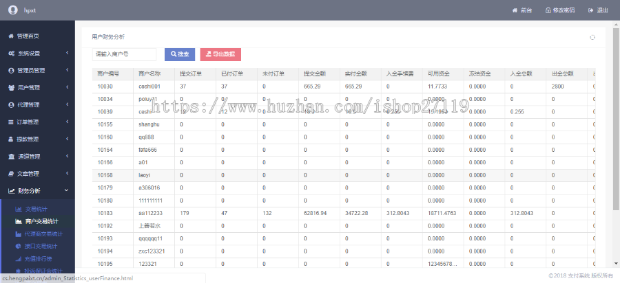 2019年10月第三方第系统源码对接三方通道支持API代付全功能监控回调