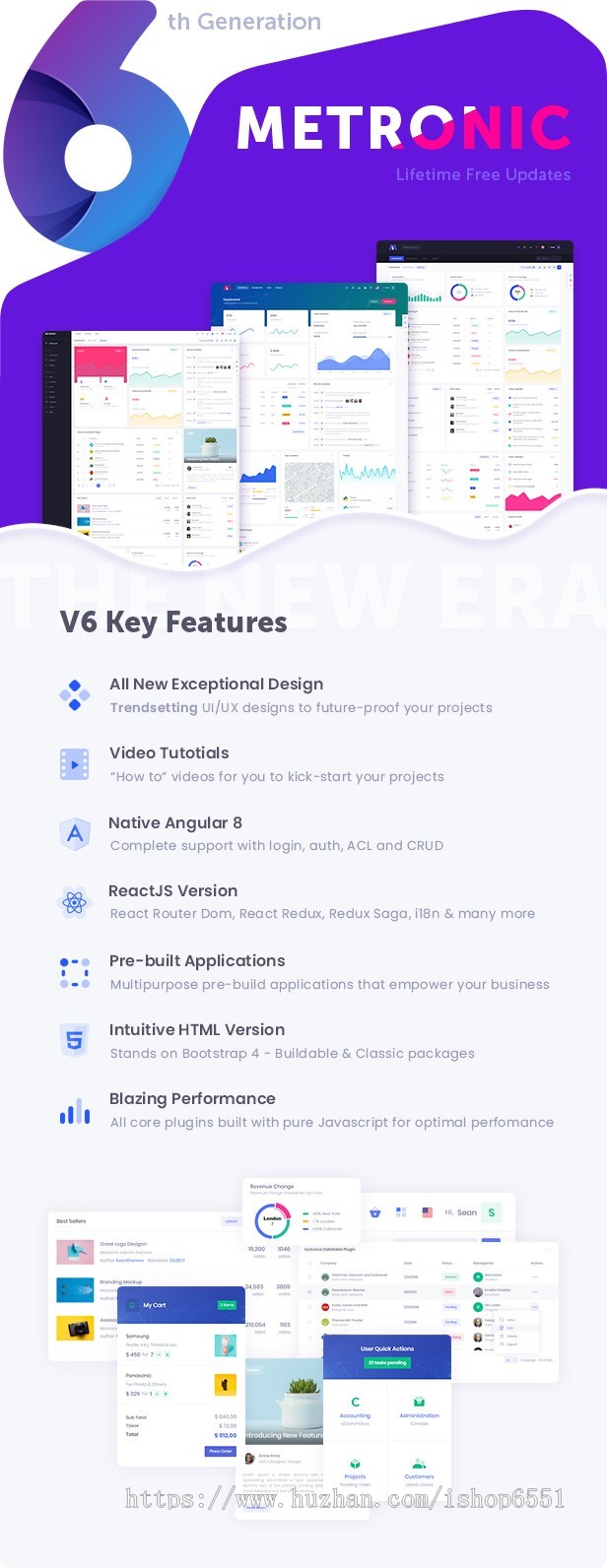 Metronic6.1.2后台管理模板 html5响应式会员中心模板 bootstrap
