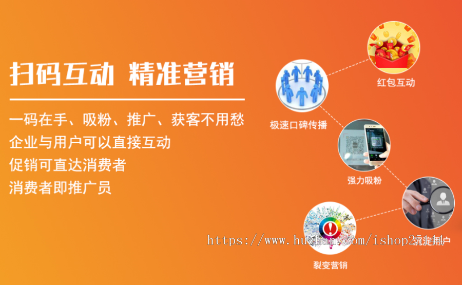 红包墙/一物一码/抽奖拓客赚钱源码