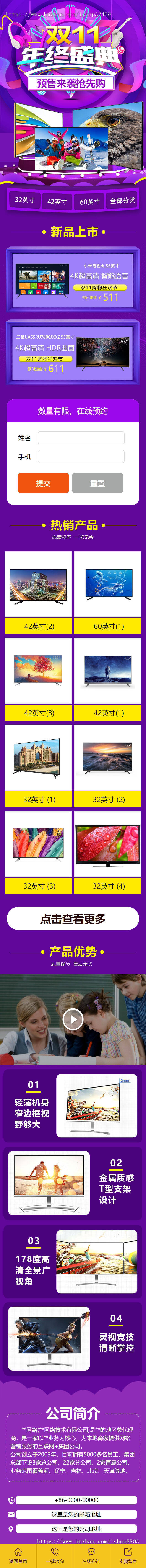 网络产品推广营销模板