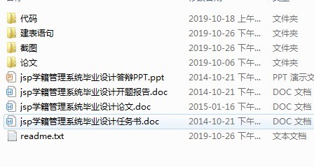 Java web学籍管理系统（含论文答辩资料）
