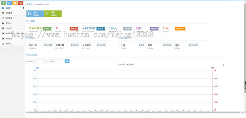 抖音快手关注点赞任务悬赏平台源码