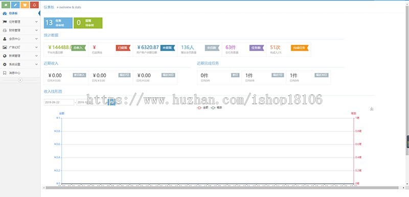抖音快手关注点赞任务悬赏平台源码