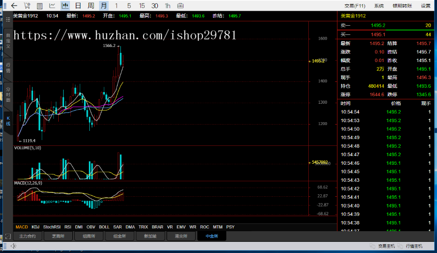 仿文华财经/信管家/前台软件带后台管理系统整站简介大方源码